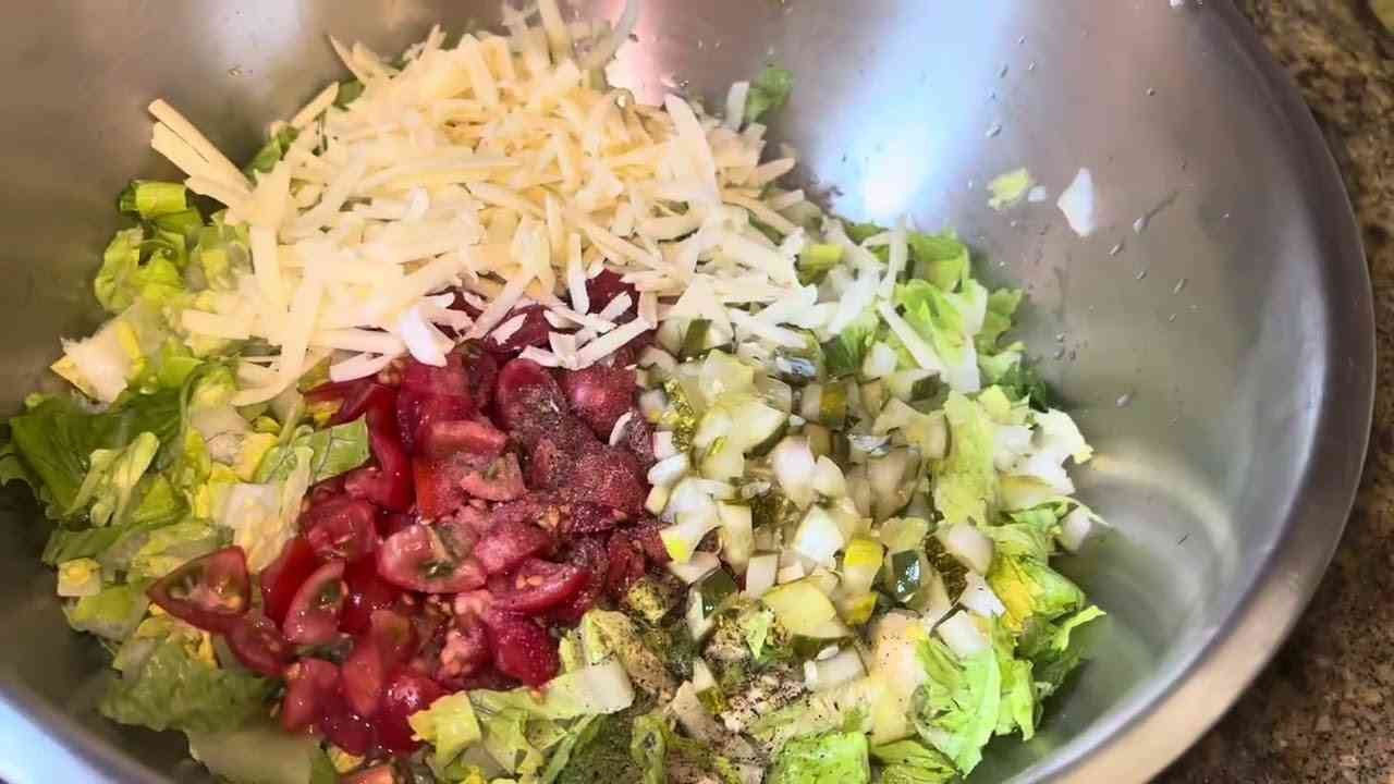Loaded Big Mac Salad (Keto & Dairy-Free) - Salad